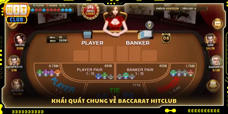 Tổng quan về trò chơi Baccarat Hitclub