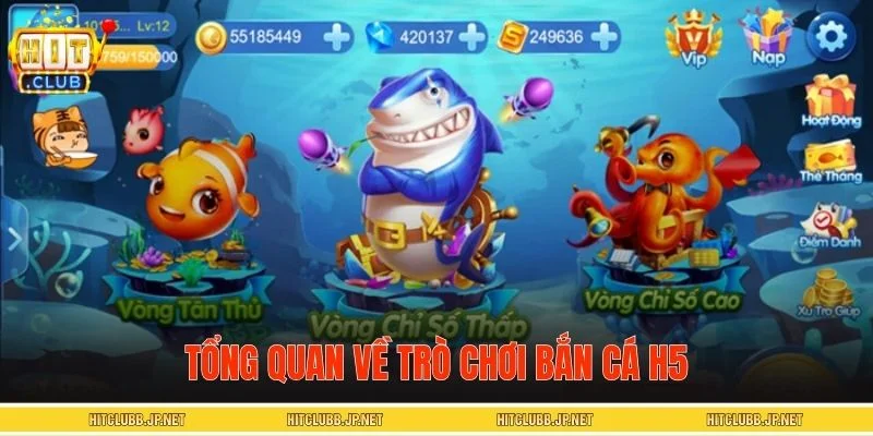Khái quát về game bắn cá H5